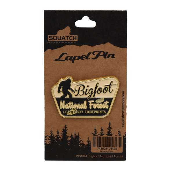 Bigfoot National Forest - Lapel Pin - Paracay