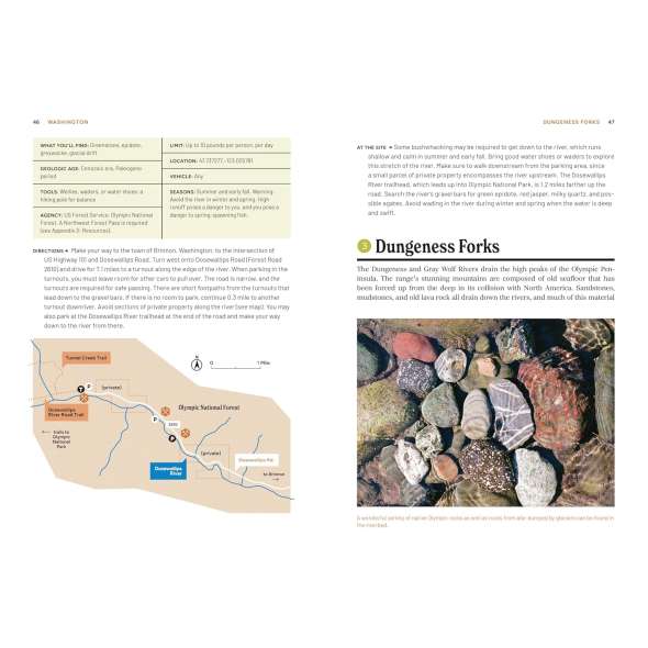 A Rockhound’S Guide To Oregon & Washington - Book - Paracay