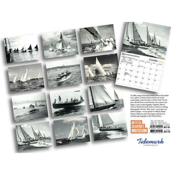 Art of the Boat 2025 Mystic Seaport Calendar - Paracay
