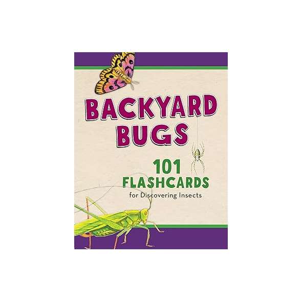 Backyard Bugs: 101 Flashcards For Discovering Insects - Book - Paracay