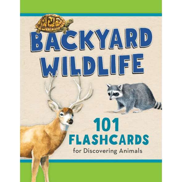 Backyard Wildlife: 101 Flashcards For Discovering Animals - Book - Paracay