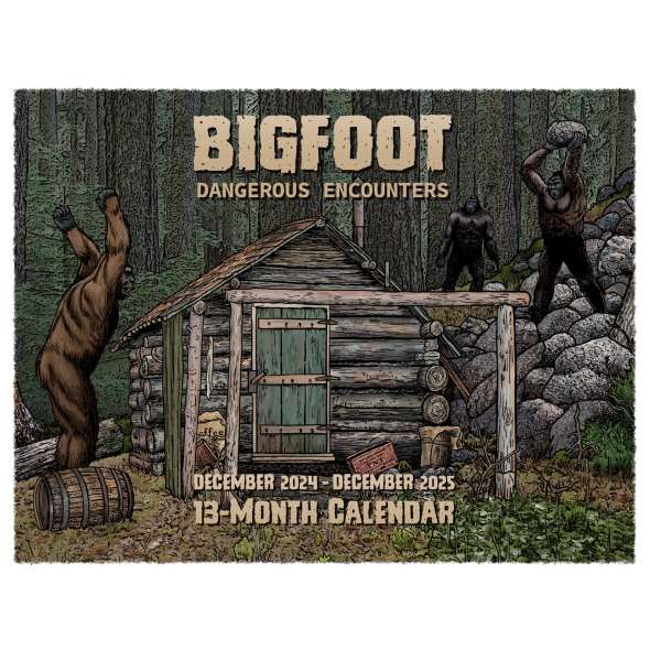 BIGFOOT - 2025 Dangerous Encounters - Calendar - Paracay