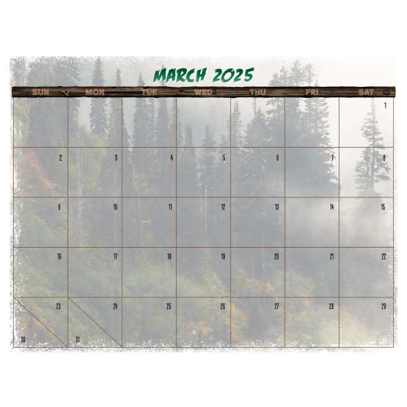 Bigfoot 2025 Calendar - Paracay