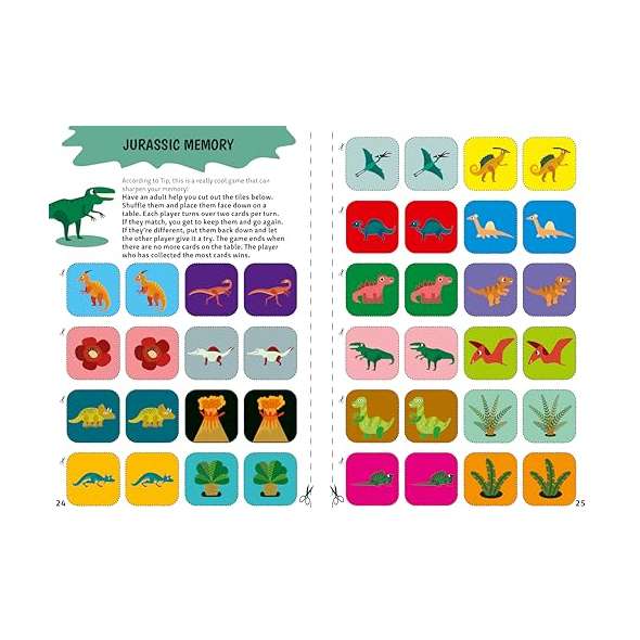 Dinosaur Boredom Buster - Book - Paracay