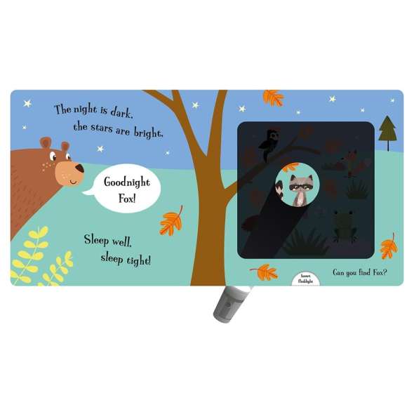 Goodnight Bear (Magic Flashlight Books) - Board Book - Paracay