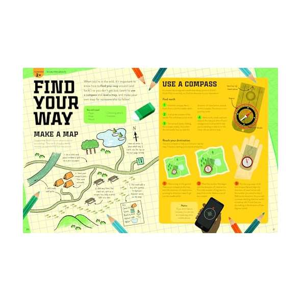 Lonely Planet Kids Create Your Own Camping Activities 1 - Book - Paracay