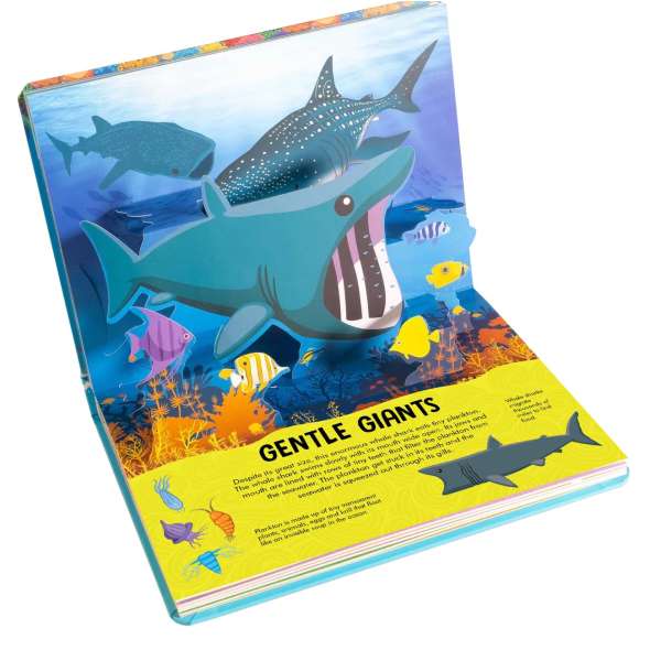 Nature Pop-Up! Sharks - Book - Paracay