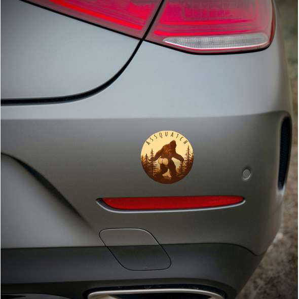 Assquatch V2 - Vinyl Sticker (1 STICKER) - Paracay