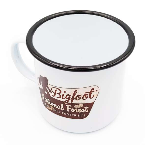 Bigfoot National Forest Believe - 16 oz Vintage Campfire Mug - Paracay