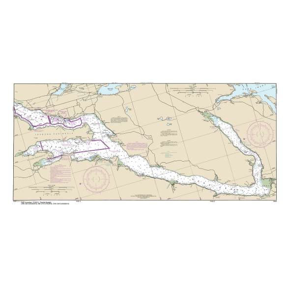 HISTORICAL NOAA Chart 18445: Puget Sound-Possession Sound to Olympia including Hood Canal (6 PAGE FOLIO) - Paracay