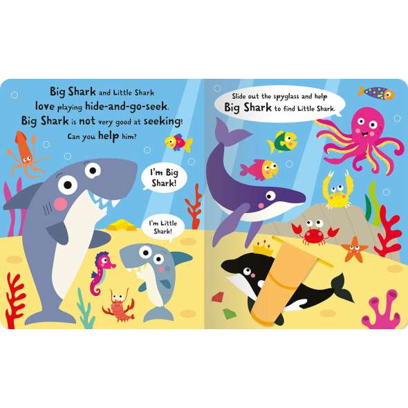 Big Shark Little Shark - Board Book - Paracay