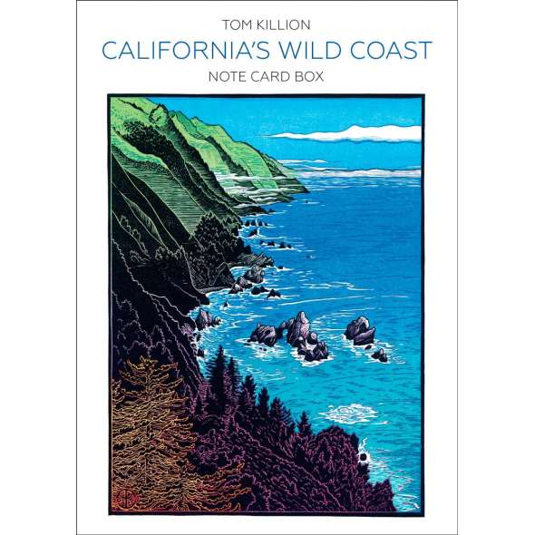 California'S Wild Coast Note Card Box - Book - Paracay
