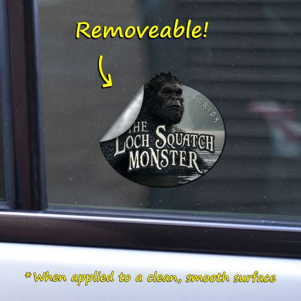 The Loch Squatch Monster - Vinyl Sticker (1 STICKER) - Paracay