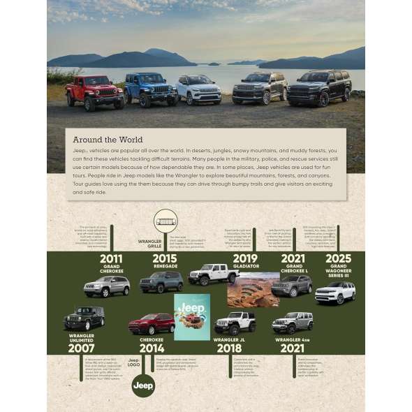 Jeep Great Adventures Seek & Find Puzzles - Book - Paracay