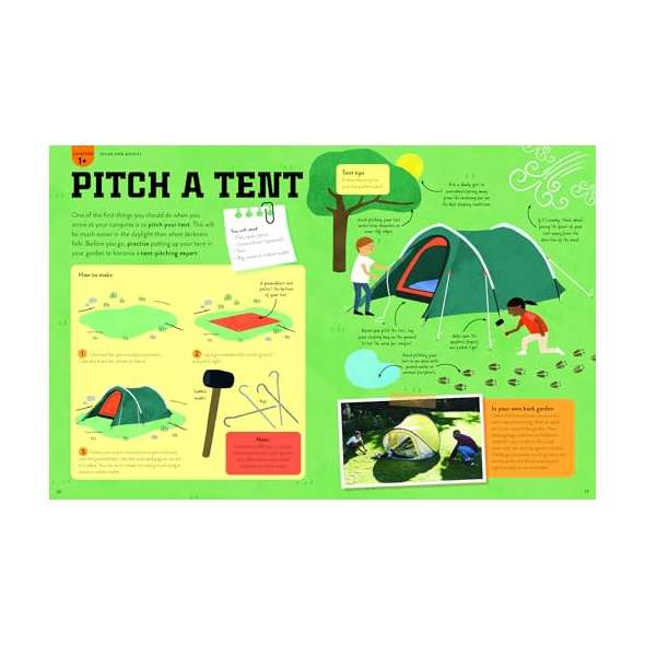 Lonely Planet Kids Create Your Own Camping Activities 1 - Book - Paracay