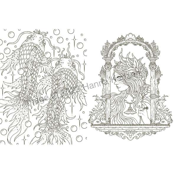 Tales from Atlantis - Coloring Book - Paracay