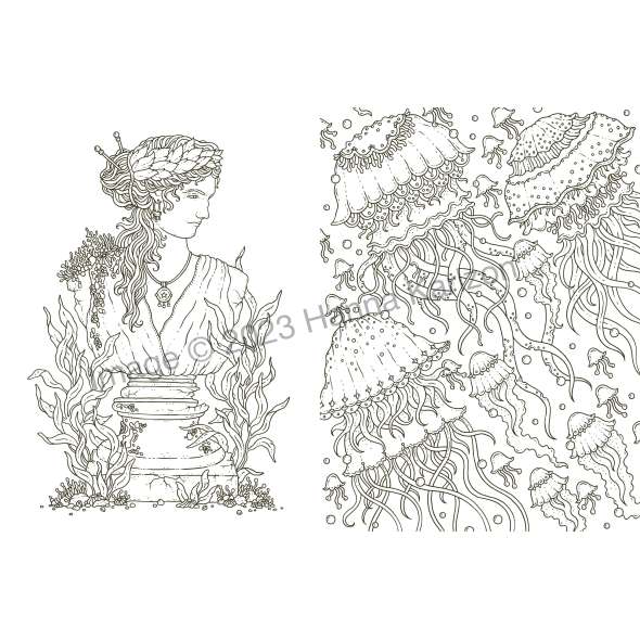 Tales from Atlantis - Coloring Book - Paracay