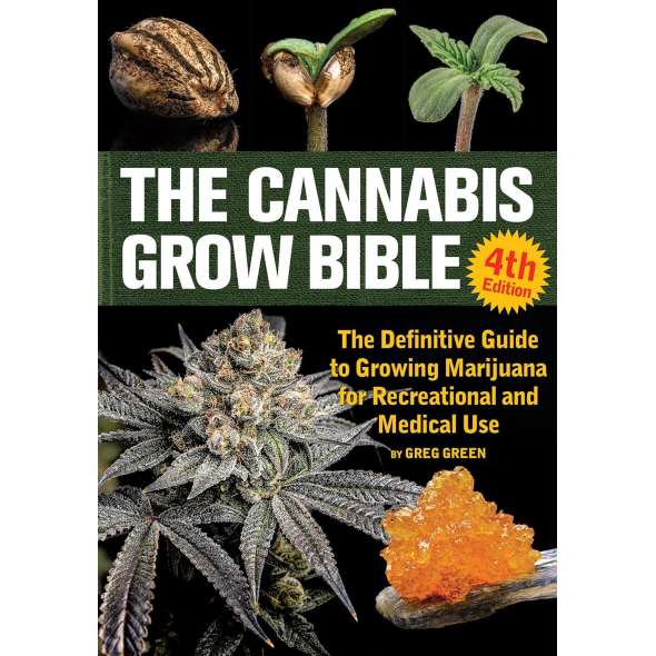 The Cannabis Grow Bible, 4Th Ed - Book - Paracay