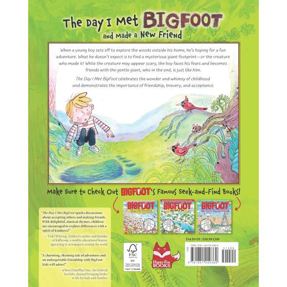 The Day I Met Bigfoot: And Made A New Friend - Book - Paracay