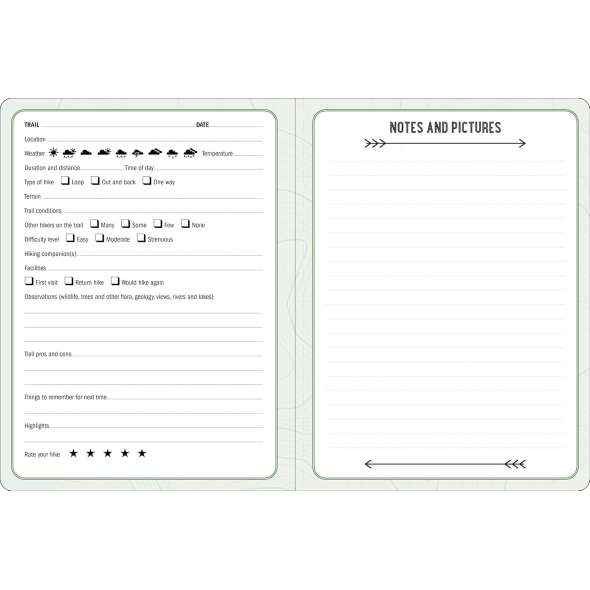 The Hiking Logbook - Book - Paracay