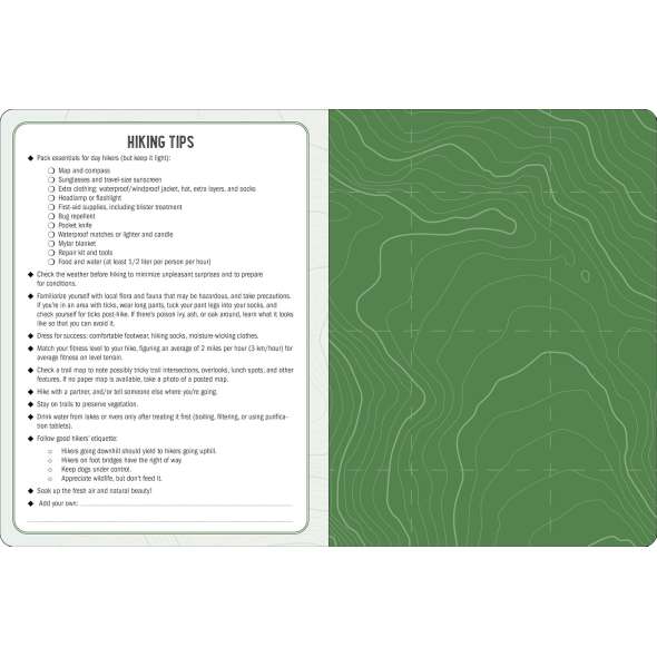 The Hiking Logbook - Book - Paracay