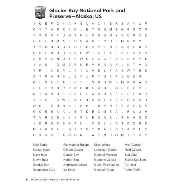 Ultimate Word Search National Parks - Book - Paracay