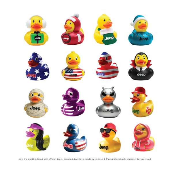 You'Ve Been Ducked Jeep Brand Coloring Book - Book - Paracay
