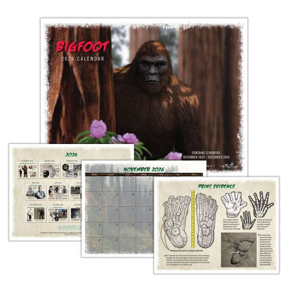 Bigfoot - 2026 - Calendar - Paracay