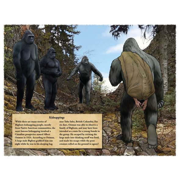 Bigfoot "Dangerous Encounters" - 2026 - Calendar - Paracay