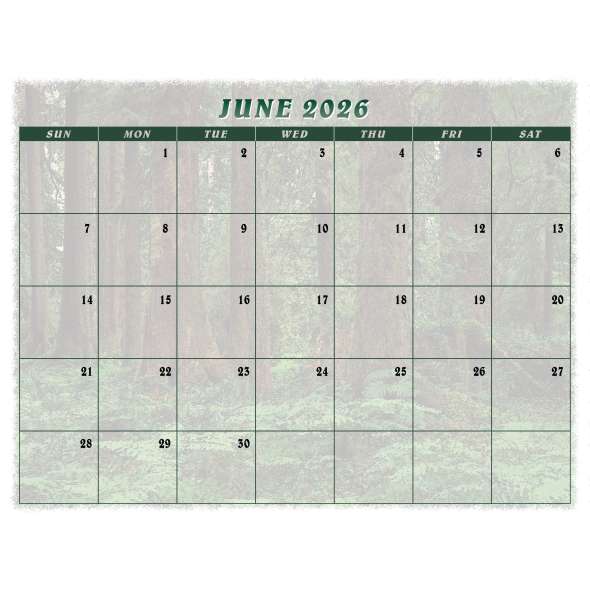 Bigfoot "Dangerous Encounters" - 2026 - Calendar - Paracay