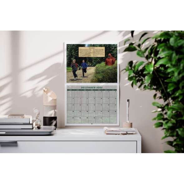 Bigfoot "Dangerous Encounters" - 2026 - Calendar - Paracay