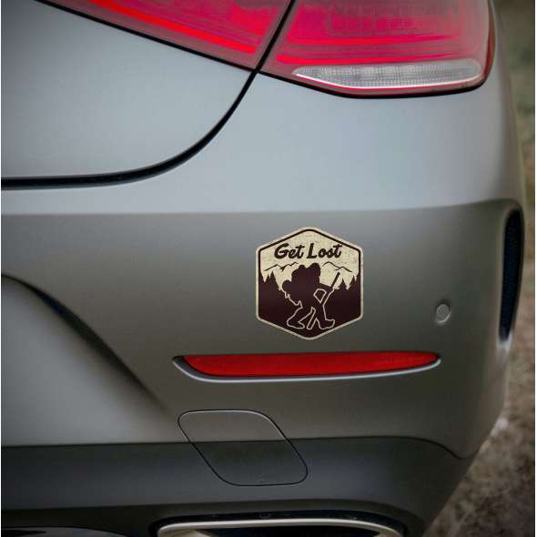 Get Lost V1 - Vinyl Sticker (1 STICKER) - Paracay