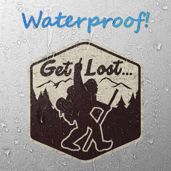 Get Lost V2 - Vinyl Sticker (1 STICKER) - Paracay
