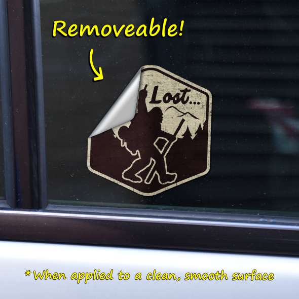 Get Lost V2 - Vinyl Sticker (1 STICKER) - Paracay