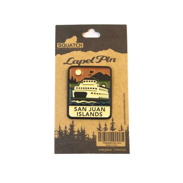 San Juan Islands - Lapel Pin - Paracay San Juan Islands - Lapel Pin - Paracay
