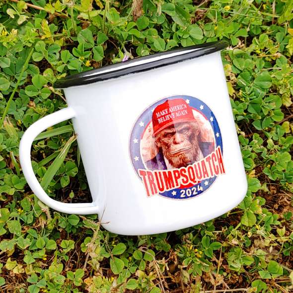 Trumpsquatch - 16 oz Vintage Campfire Mug - Paracay