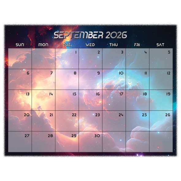UFO and Aliens - 2026 - Calendar - Paracay