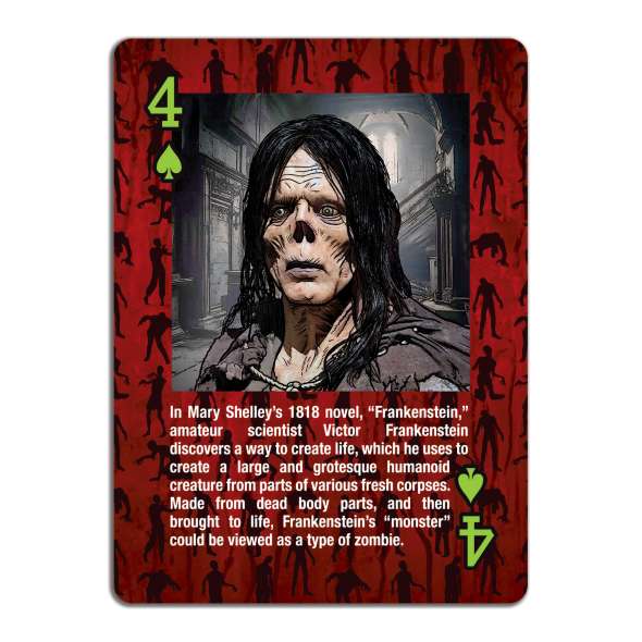 A History of Zombies - Playing Cards - Paracay