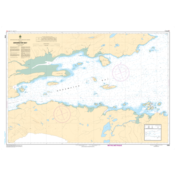 CHS Chart 5162: Groswater Bay- Paracay