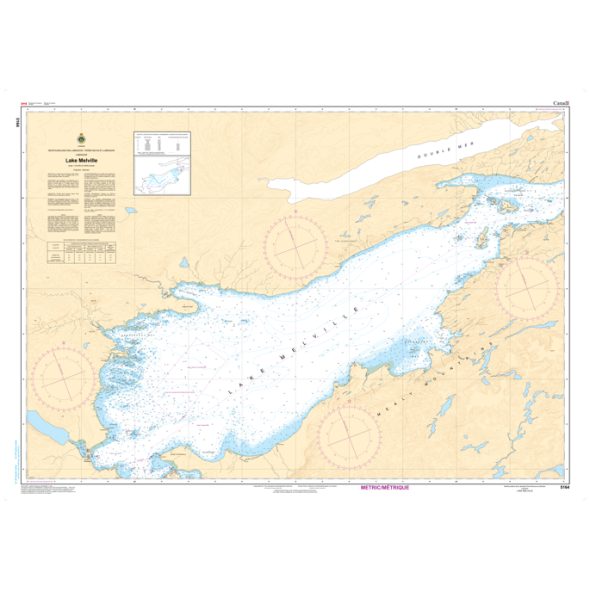 CHS Chart 5164: Lake Melville- Paracay