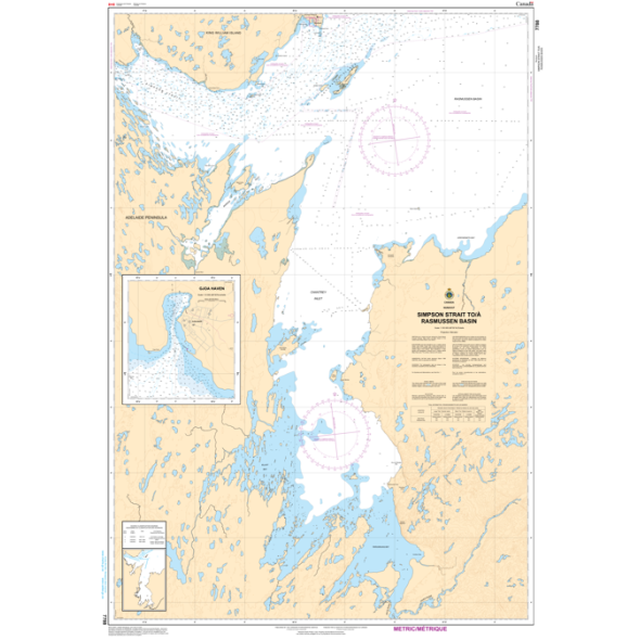 CHS Chart 7788: Simpson Strait to/a Rasmussen Basin- Paracay
