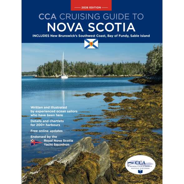 CCA Cruising Guide to Nova Scotia UPDATED 2026 EDITION - Book - Paracay