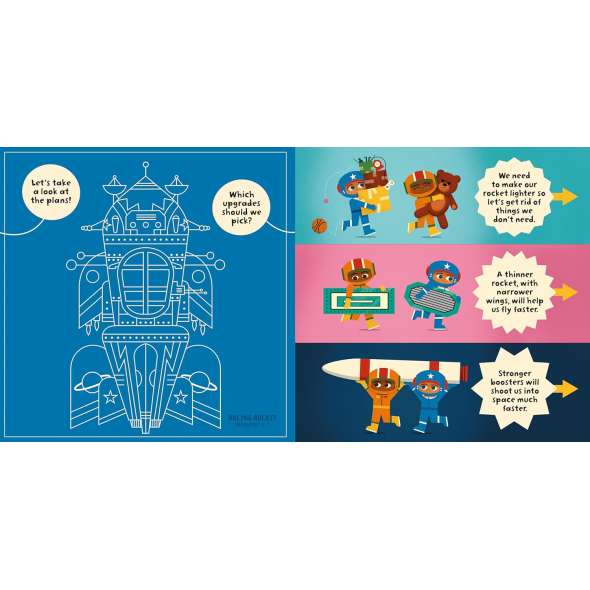 Flip, Flap, Build: Rockets - Book - Paracay