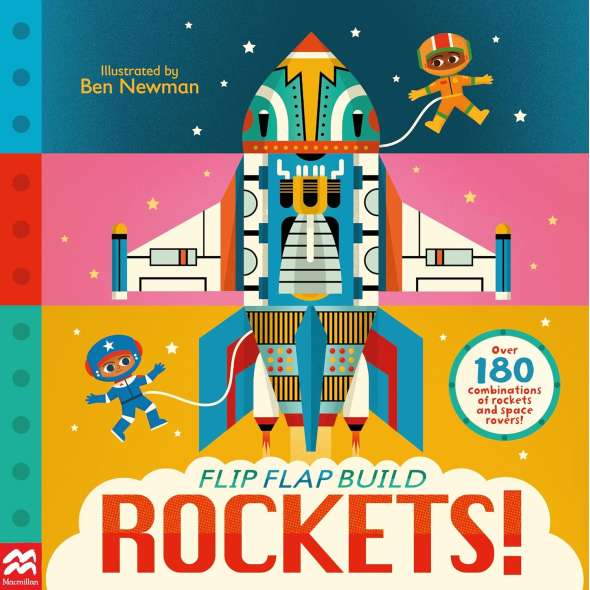 Flip, Flap, Build: Rockets - Book - Paracay