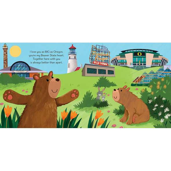 I Love You As Big As Oregon - Book - Paracay