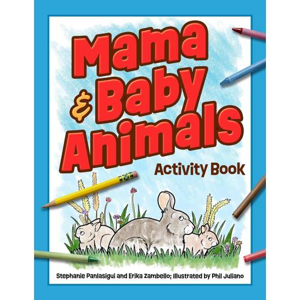 Mama & Baby Animals Activity Book - Book - Paracay