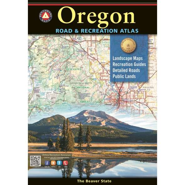 Oregon Road And Rec Map - Book - Paracay
