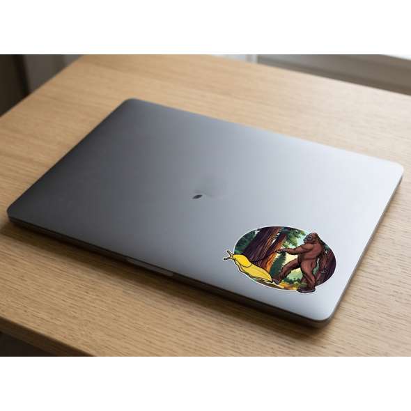 Bigfoot Walking Slug - Sticker - Paracay