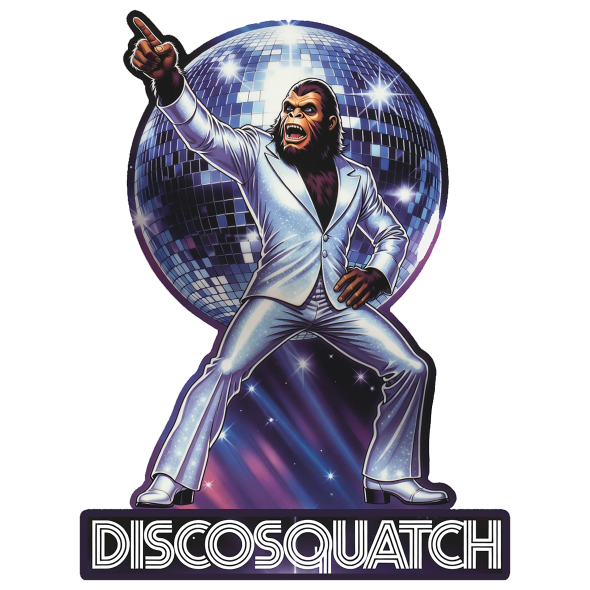 DiscoSquatch V3 - Sticker - Paracay