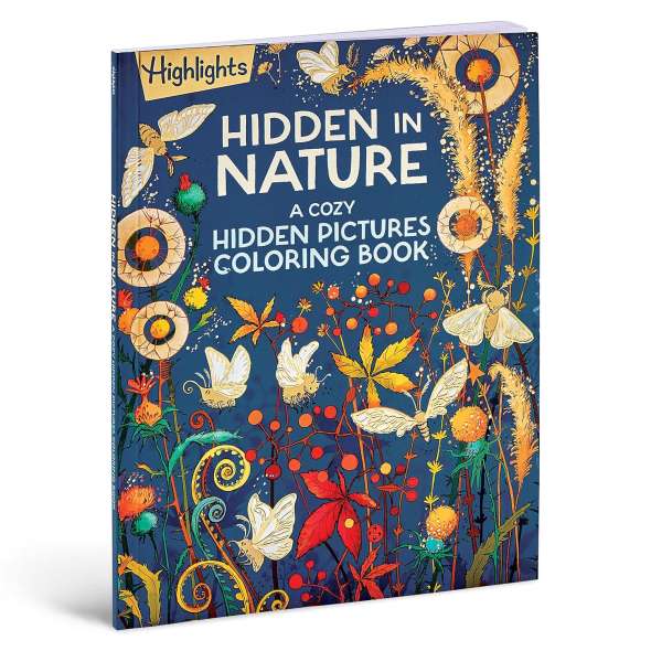 Hidden in Nature: A Cozy Hidden Pictures Coloring Book for Adults with Relaxing Nature Scenes, Intricate Hidden Pictures Puzzles and Stress-Relief Coloring Fun - Book - Paracay